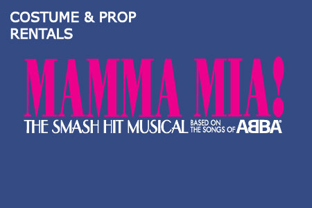 Mamma Mia! costume and prop rentals logo