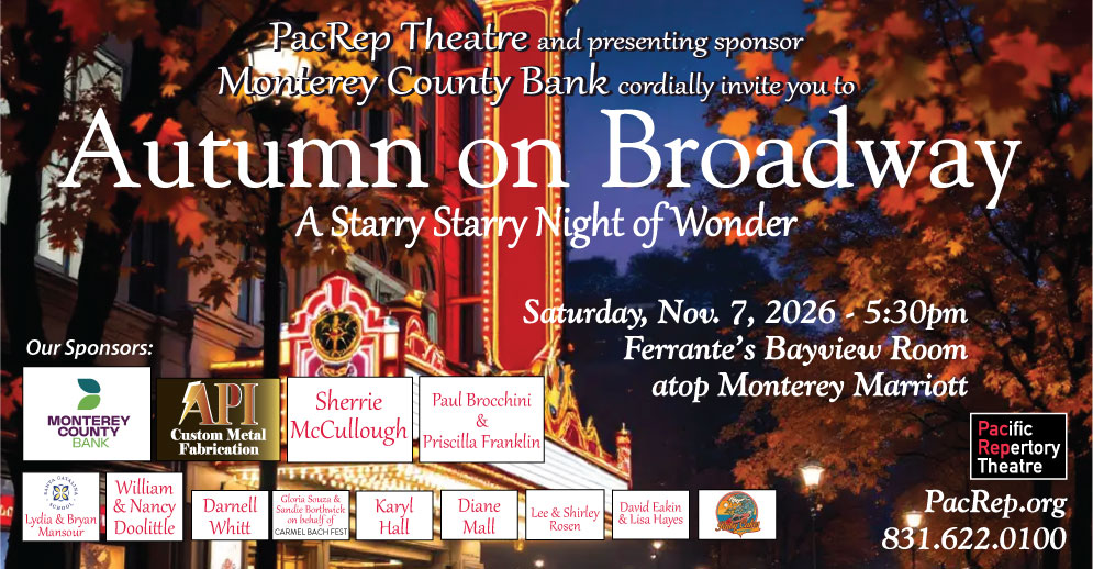 Autumn on Broadway gala invitation art